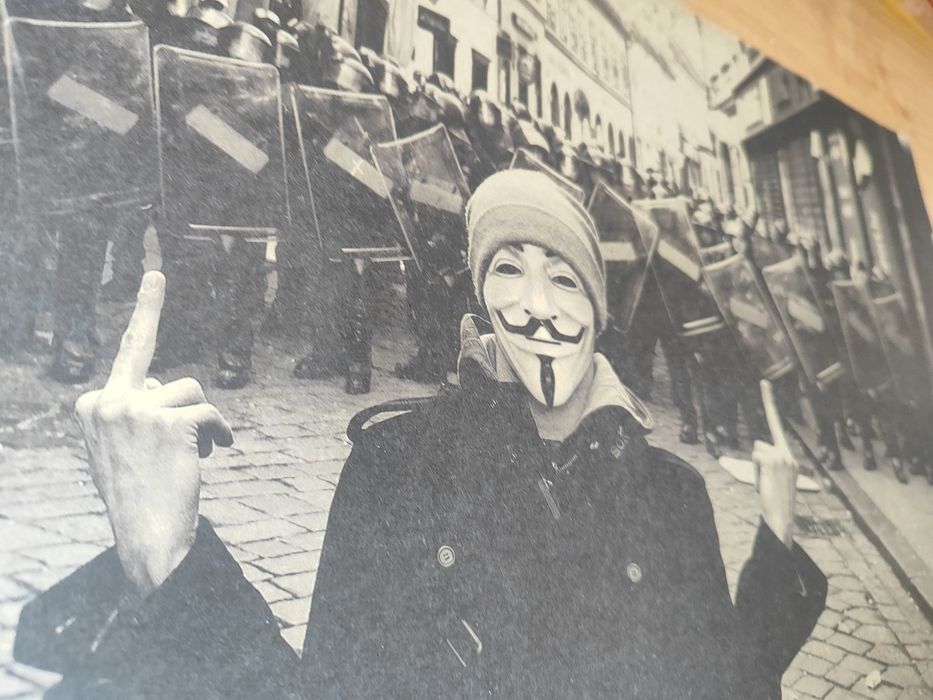 Plakat Anonymus Guy Fawkes