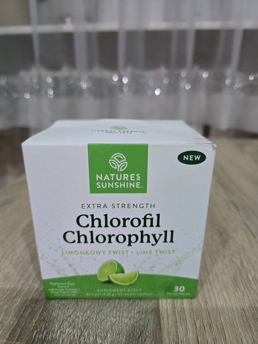 Chlorofil w saszetkach