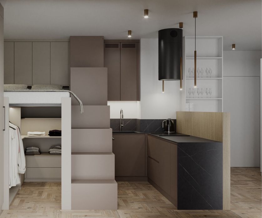 Nowe mieszkanie 26 m² | wysoki standard | bezczynszowe | Zielony Gaj, Świniarsko
