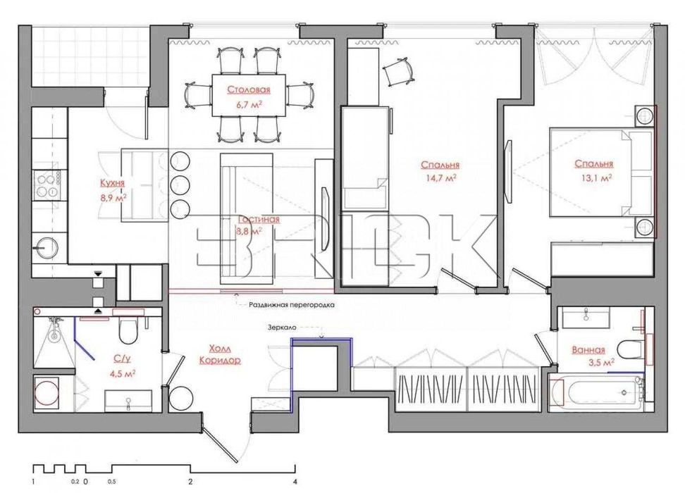 Продажа 2х кімнатної квартири, ЖК Відпочинок Петрицького 13