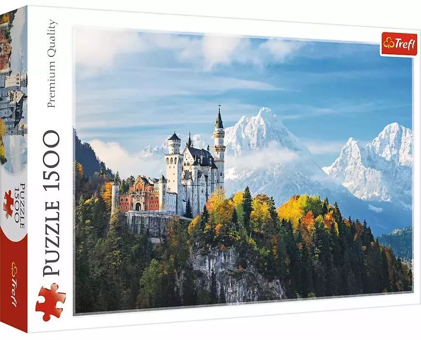 Puzzle 1500 Elementów. Alpy Bawarskie. Nowy Produkt
