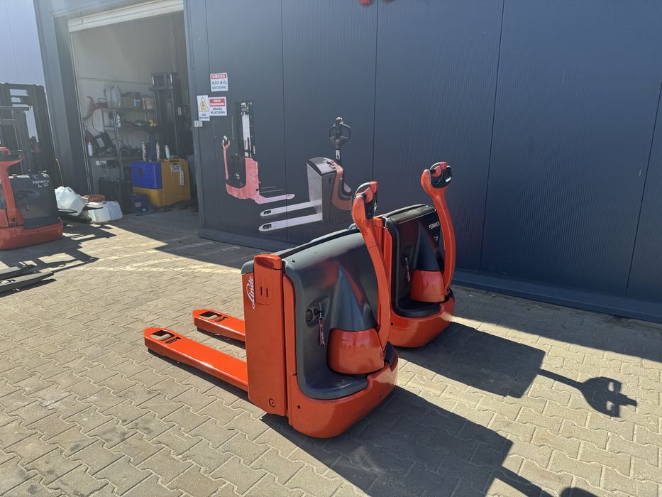 Paleciak elektryczny Linde T 16 wózek magazynowy elektryczny paleciak