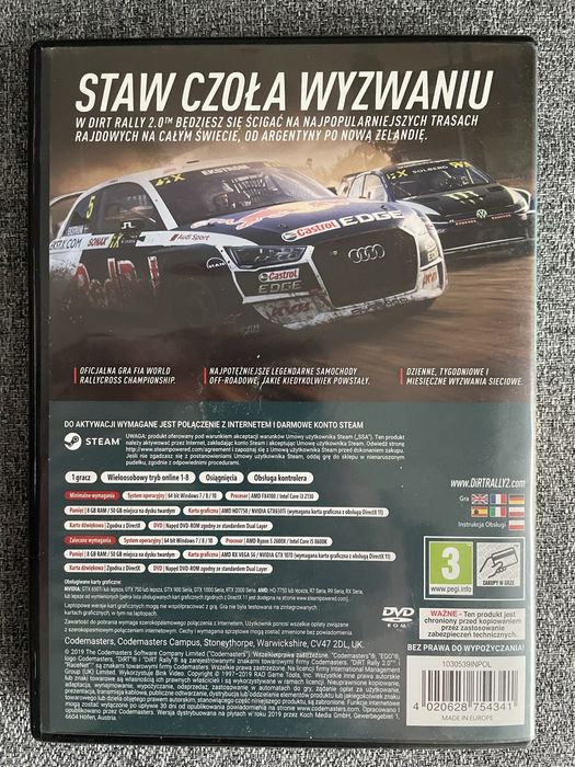 Dirt Rally 2.0 PL