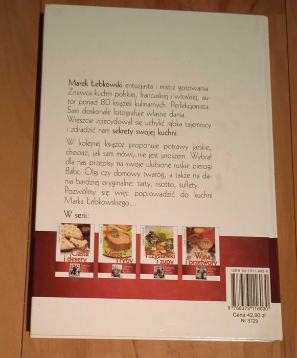 Kuchnia Potrawy jarskie sekrety mojej kuchni - Marek Łebkowski