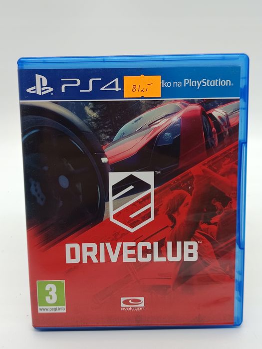 driveclub playstation 4 (ps4) pudełkowa