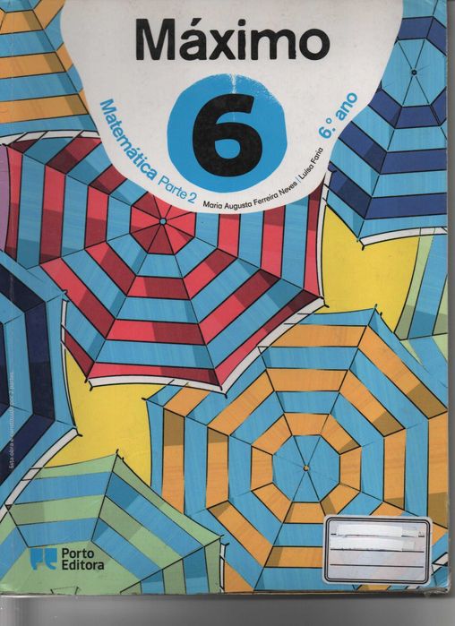 Máximo 6- Manual e caderno de fichas 6º ano (Nada Escrito)