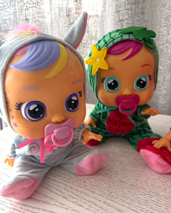 Класні лялечки Cry Babies зі звуком