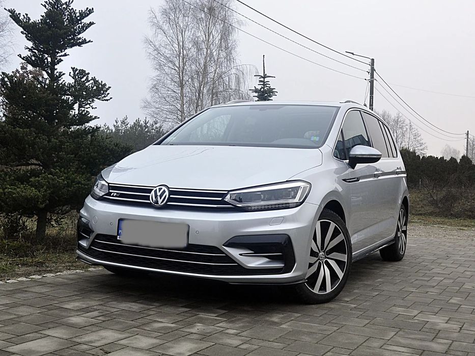 Volkswagen Touran 1 właściciel / salon PL / 7 miejscowy rodzinny SUV / 180 KM / R-line
