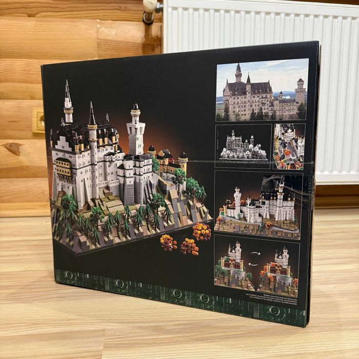 Конструктор 1в1 як Lego Architecture Neuschwanstein Castle 3455 дет