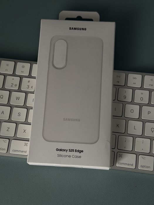 Capa silicone original para Samsung S25 Edge