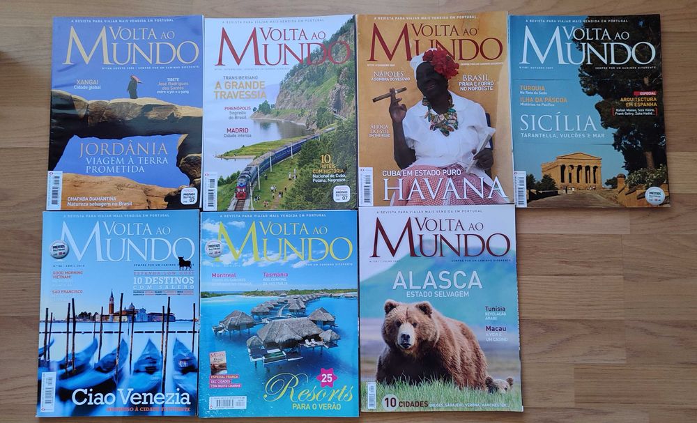 Volta ao Mundo | revistas do n.° 1 ao 206