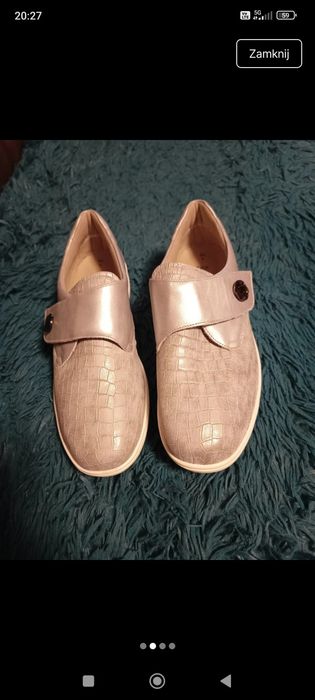 Buty Solidus Kate r. 42 (tęgość K) – nowe, komfortowe półbuty