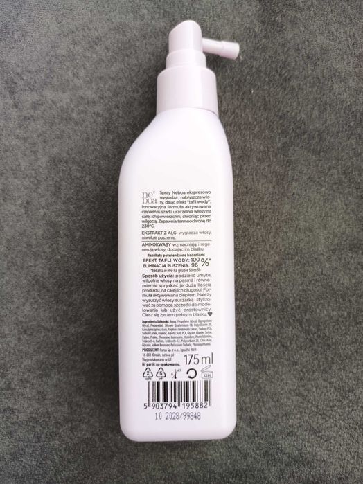 neboa wygladzający spray