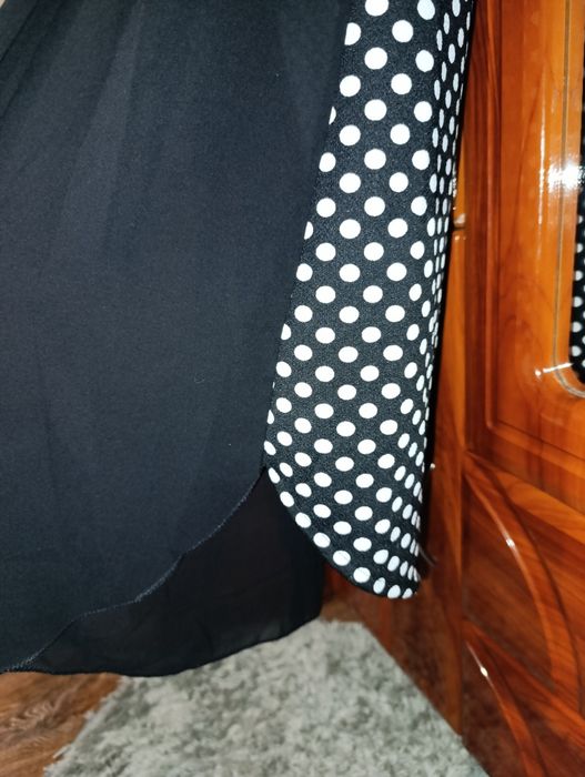 Туніка в горох подовжена