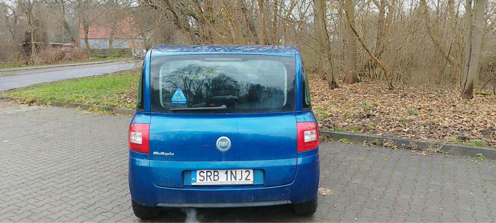 Fiat multipla 1.6 legeda 6 osob zamiana skup aut dostawa pod dom
