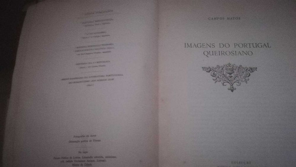 Imagens de Portugal Queirosiano - Campos Matos