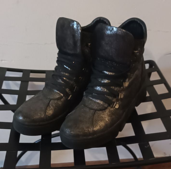 Buty Venezia 38 skóra naturalna koturn