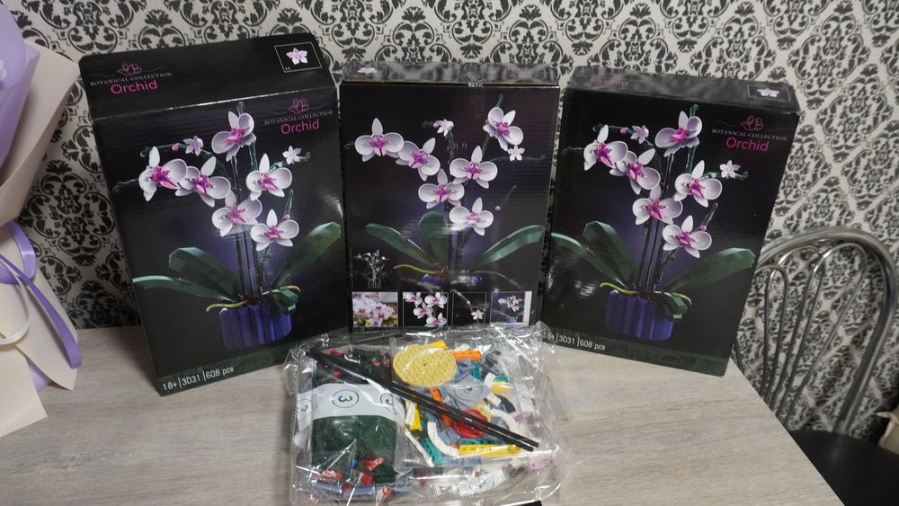 Квіти Орхідея Лего Нове