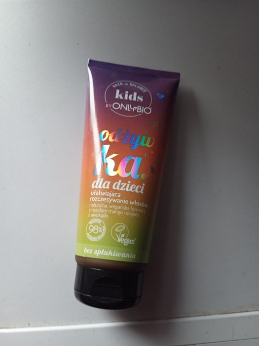 Odżywka do włosów onlybio kids bez spłukiwania