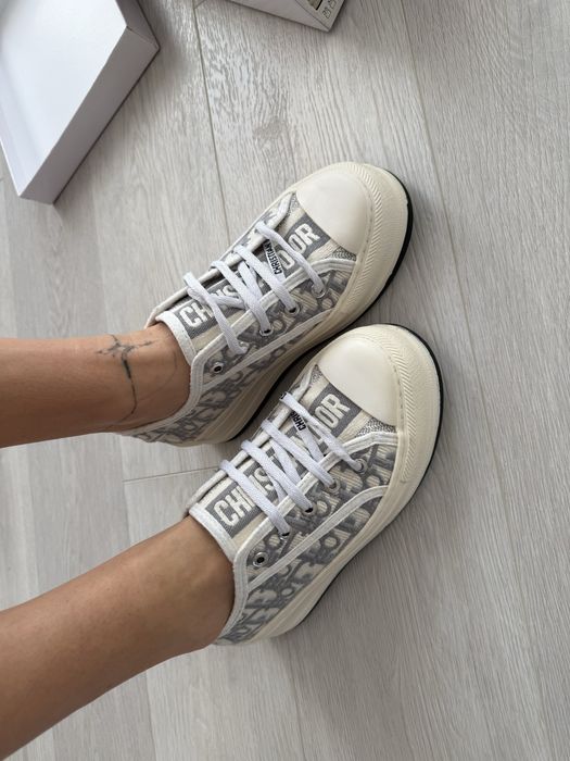 Кеди Dior сірі, 37 розмір