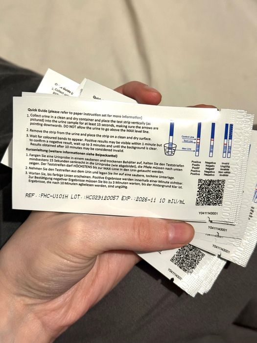 Тест на вагітність беременность