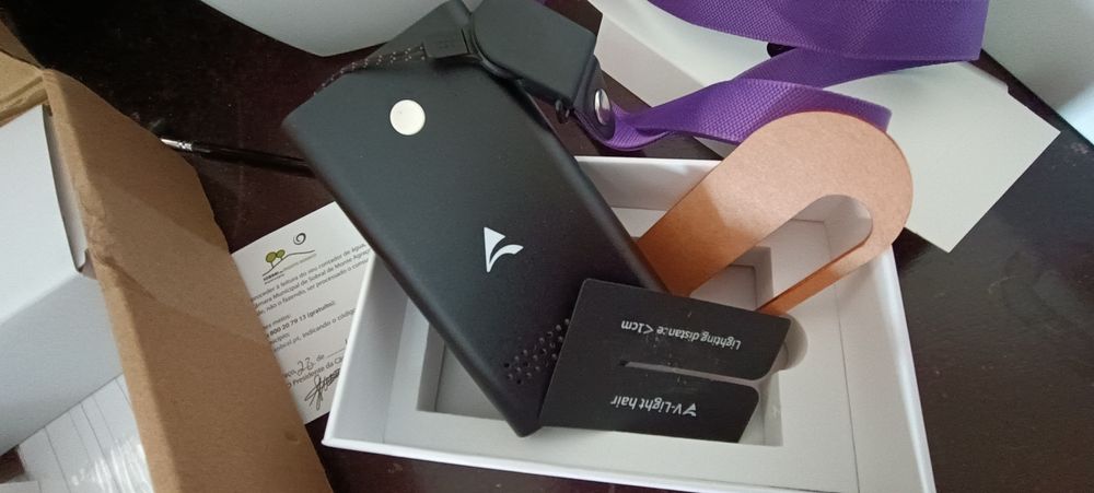 V-light para aplicação de extensões de cabelo