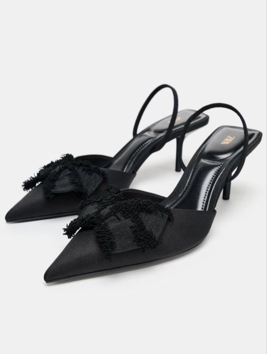 Босоножки слингбеки туфли летние Zara 39 р