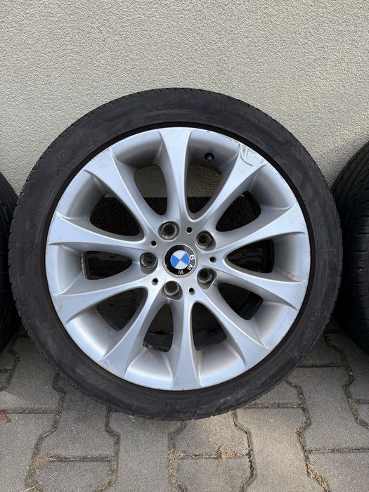 Oryginalne alufelgi BMW 17" Styling 188 5x120 E90 E92 E87 E46 + opony