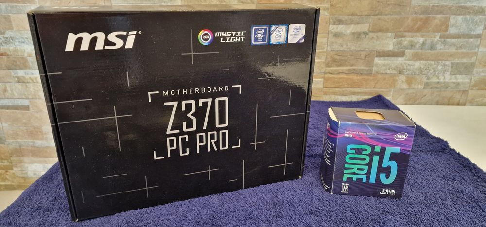 Bundle Board Asus Z370 Pc Pro, i5-8400, Ram 16G(2x8) DDR4