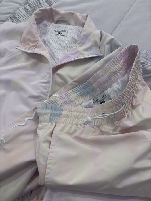 Conjunto Karl Kani Criança XS – Fato de Treino Pastel Original