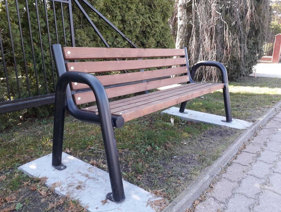 Ławka ogrodowa parkowa miejska 150 cm producent atest