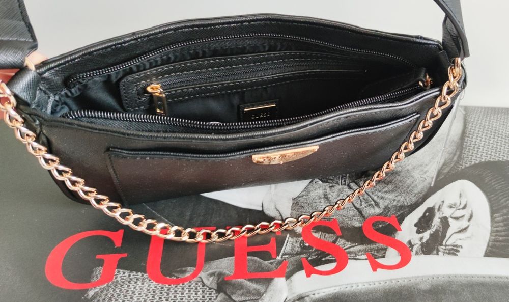 GUESS * ORYGINALNA* torebka czarna * nowa !