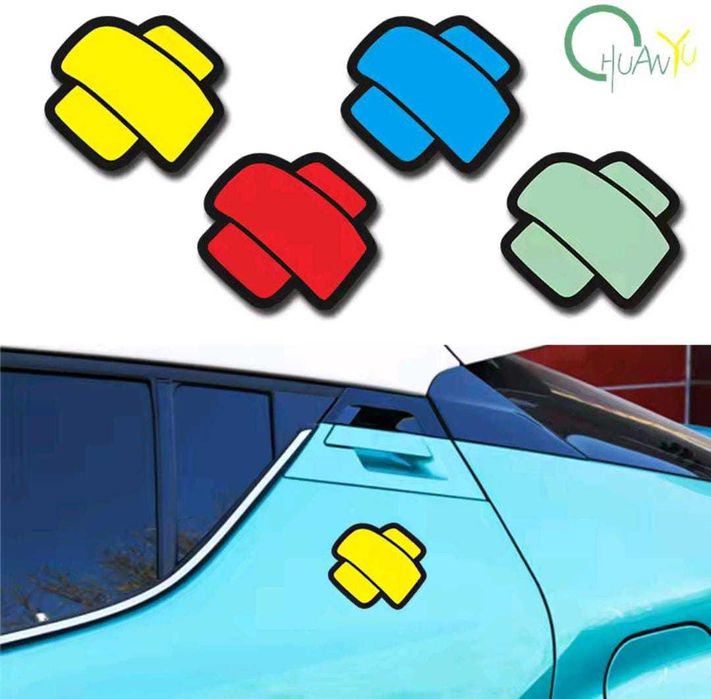 Autocolantes para moças, batidas e arranhões de carro
