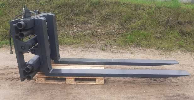 Pozycjoner  Chwytak widłowy Kaup  8 ton  4 Klasa karetki  widły 260 cm