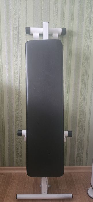 Шведская стенка-стойка с турником/брусьями/скамьей для пресса и спины