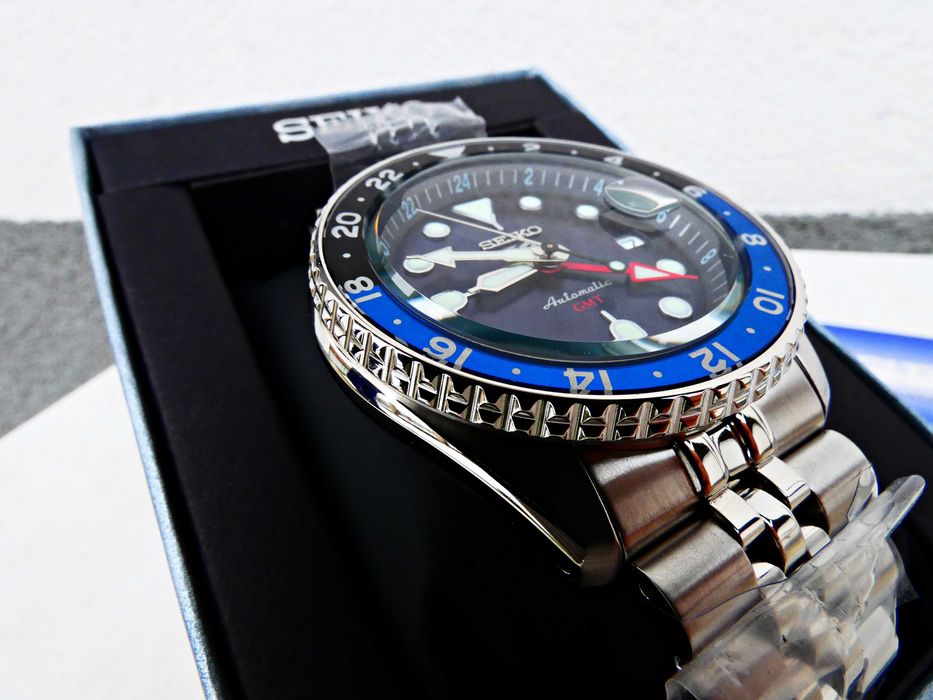 Zegarek męski Seiko 5 Sports GMT SSK003K1 Automatic Nowy