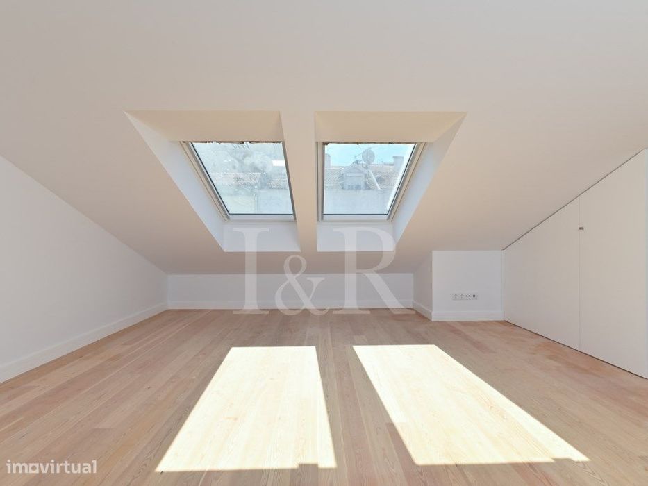 Apartamento T0 com terraço, em Arroios, Lisboa