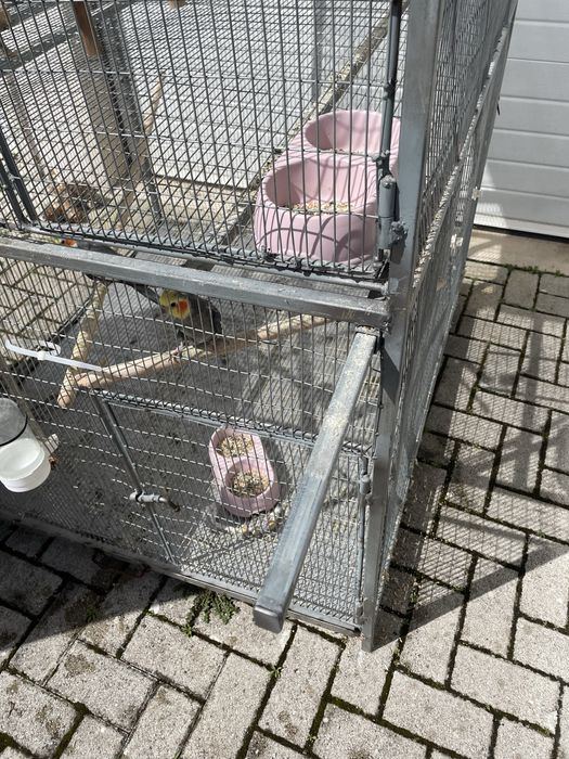 Gailola de ferro e inox