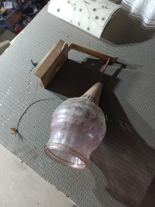 Klosz do lampy PRL