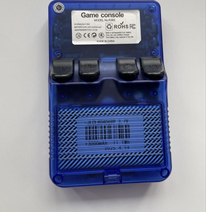 ЕСТЬ ОПТ Портативна ігрова консоль Game Console R36S, 64 ГБ
