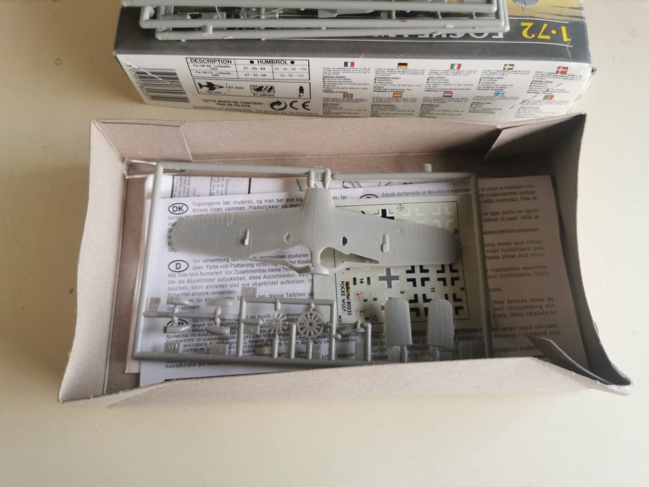 Kit Heller 1/72 – Focke-Wulf Fw 190 A8/F3