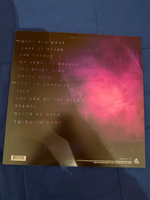 Evanescence Vinil Roxo