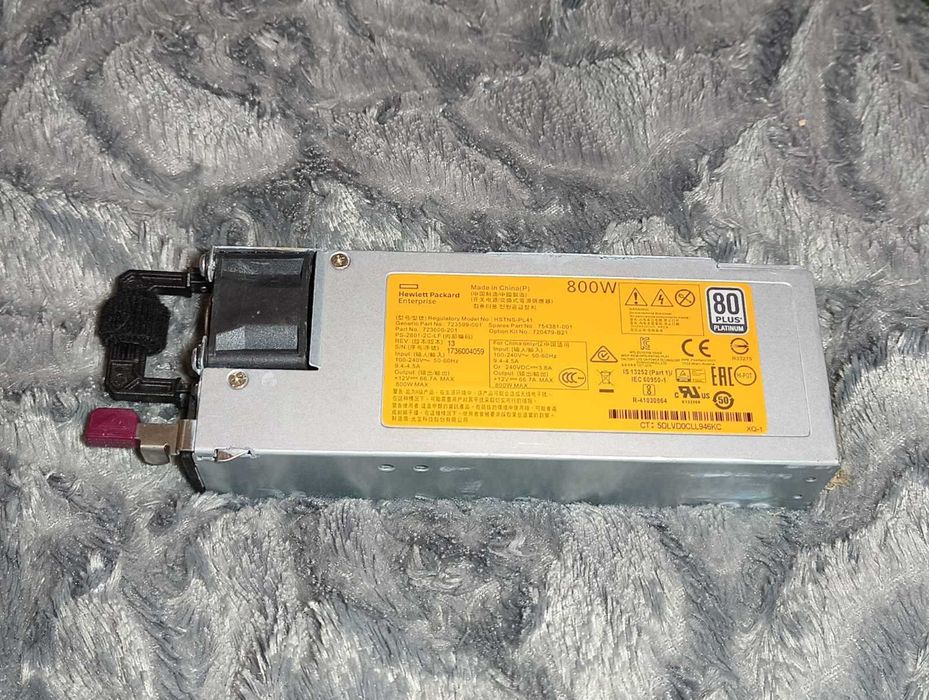 Блок питания 800W Platinum HSTNS-PL21
