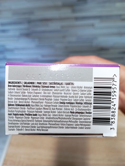 Farba Palette Color Creme 6-0 ciemny blond nowa