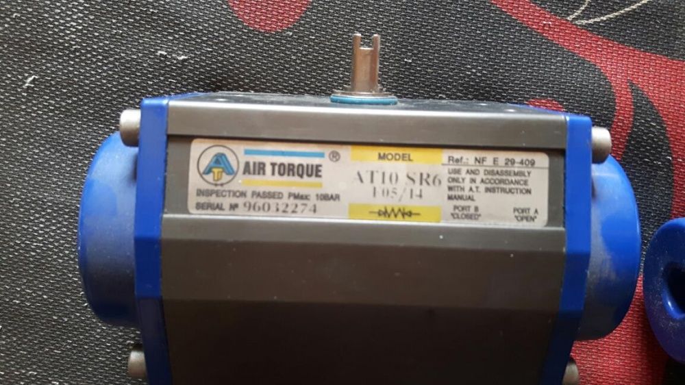 Siłownik pneumatyczny, napęd 90 stopni, 2 szt. air torque, Poznań