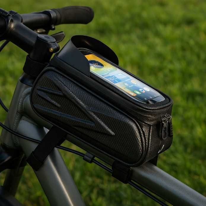 2w1 Mocna Sakwa Rowerowa Wodoodporna Etui na Telefon +GRATIS Multitool