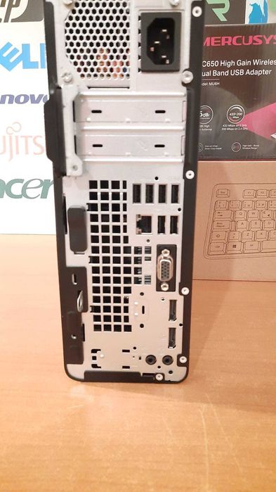 NF.45  Pç HP 600G4 8ªG|i7.8700-4.6G|16G|NVMe256+HDD500|5G+BT|VGA/DP|W11