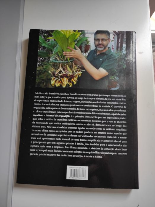 Livro A Paixão pelas Orquídeas