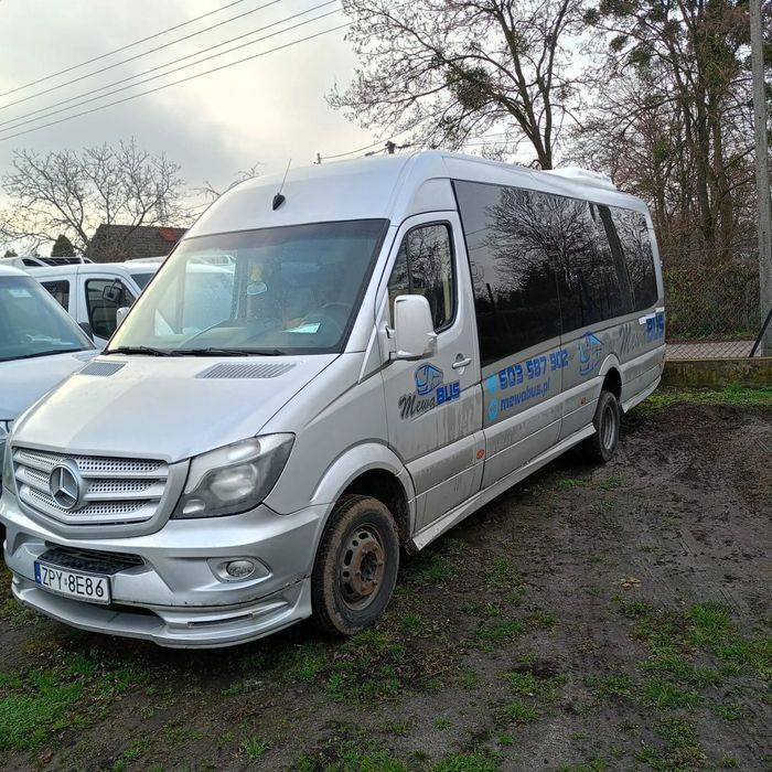 Mercedes-Benz Sprinter 513 CDI  Mercedes Sprinter 513 – BUS 24-osobowy – w.turystyczna – NOWY SILNIK