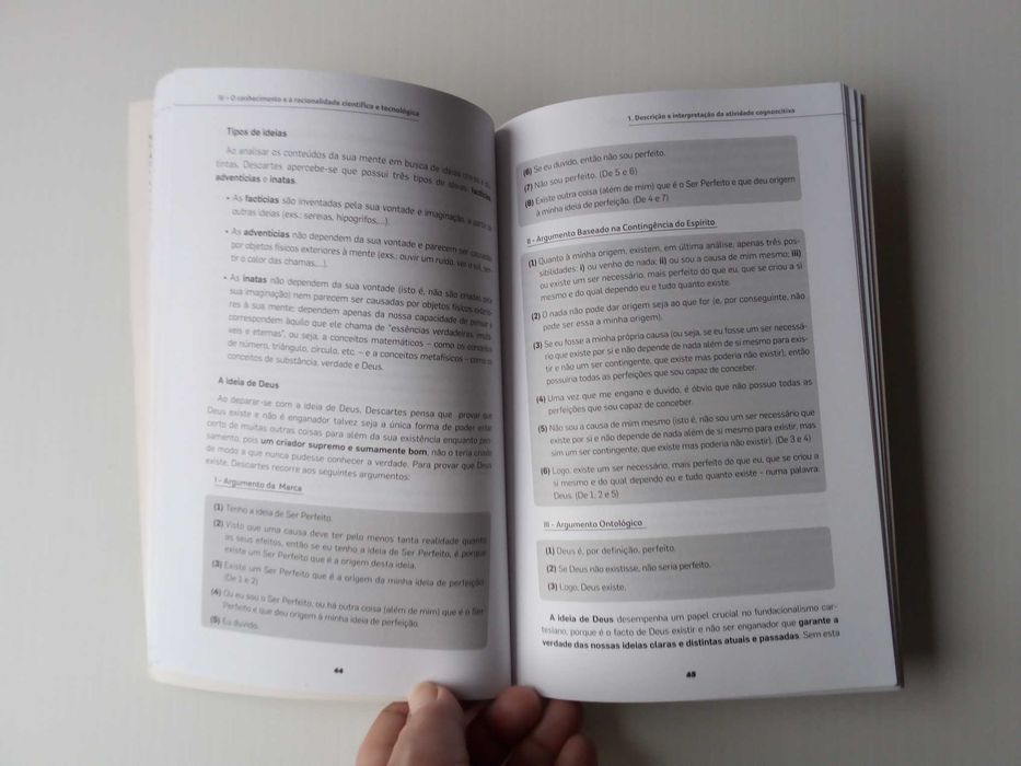 Livro de apoio escolar, Filosofia, 11º ano